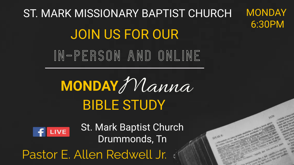 Join us for Monday Manna